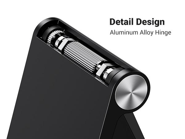 UGREEN Desk Cell Phone Stand, Table Stand Holder, Adjustable Portable Desktop Dock Office Compatible with iPad Pro 11 9.7 10.5 Air Mini 5 4 3 2 iPhone 17 16 15 14 13 12, Ideal for Folding Desk Smartphone Use, Deals for You,TikTokShopHolidayHaul