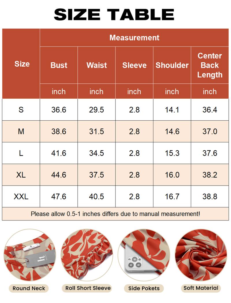 Women's Floral Printed Dress Ruffle Sleeve Tiered Mini Dress Casual Womenswear Summer Bohemian Fitted