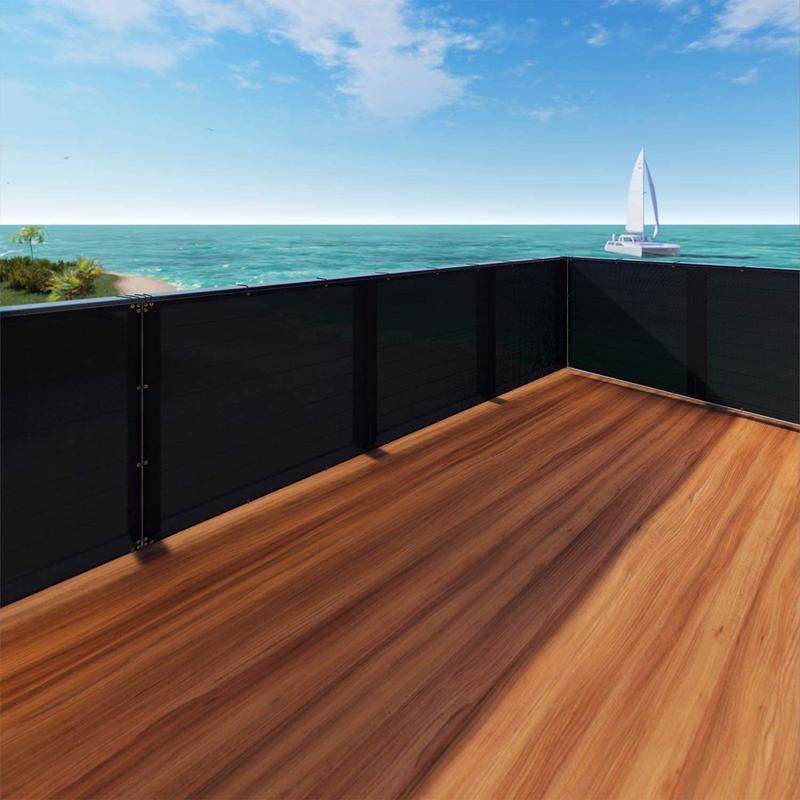 1.2*15m/3.94*49.21ft Fence Privacy Roll Wall Landscaping Fence Screen for Outdoor Garden Backyard Balcony