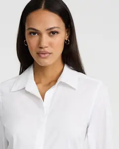 Express Stretch Cotton Poplin Essential Shirt