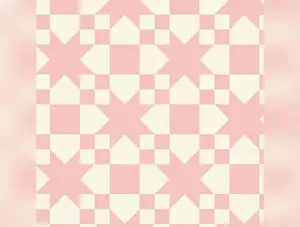 Perfect Points | Blush Missouri Star by Whistler Studios for Windham Fabrics | Cheater Print