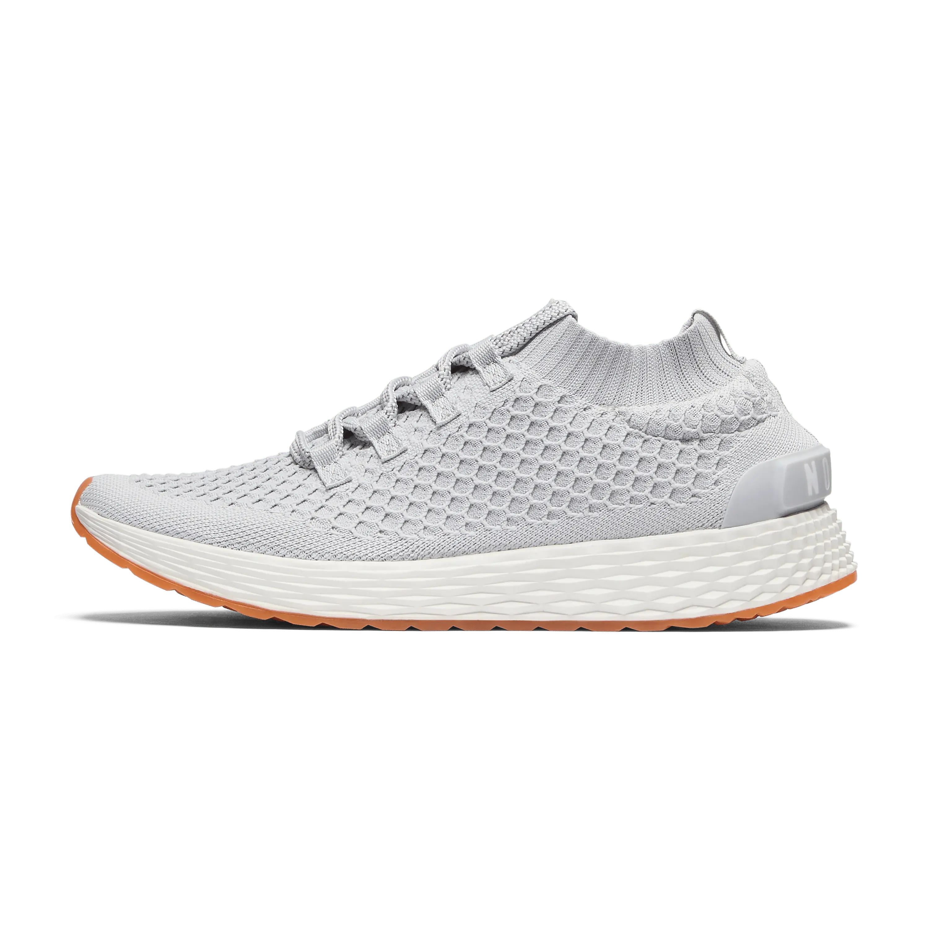 NOBULL Women's Allday Knit Shoe in Light Grey - Everyday Walking Sneaker, Comfortable Slip-On Shoe, Casual Trainer