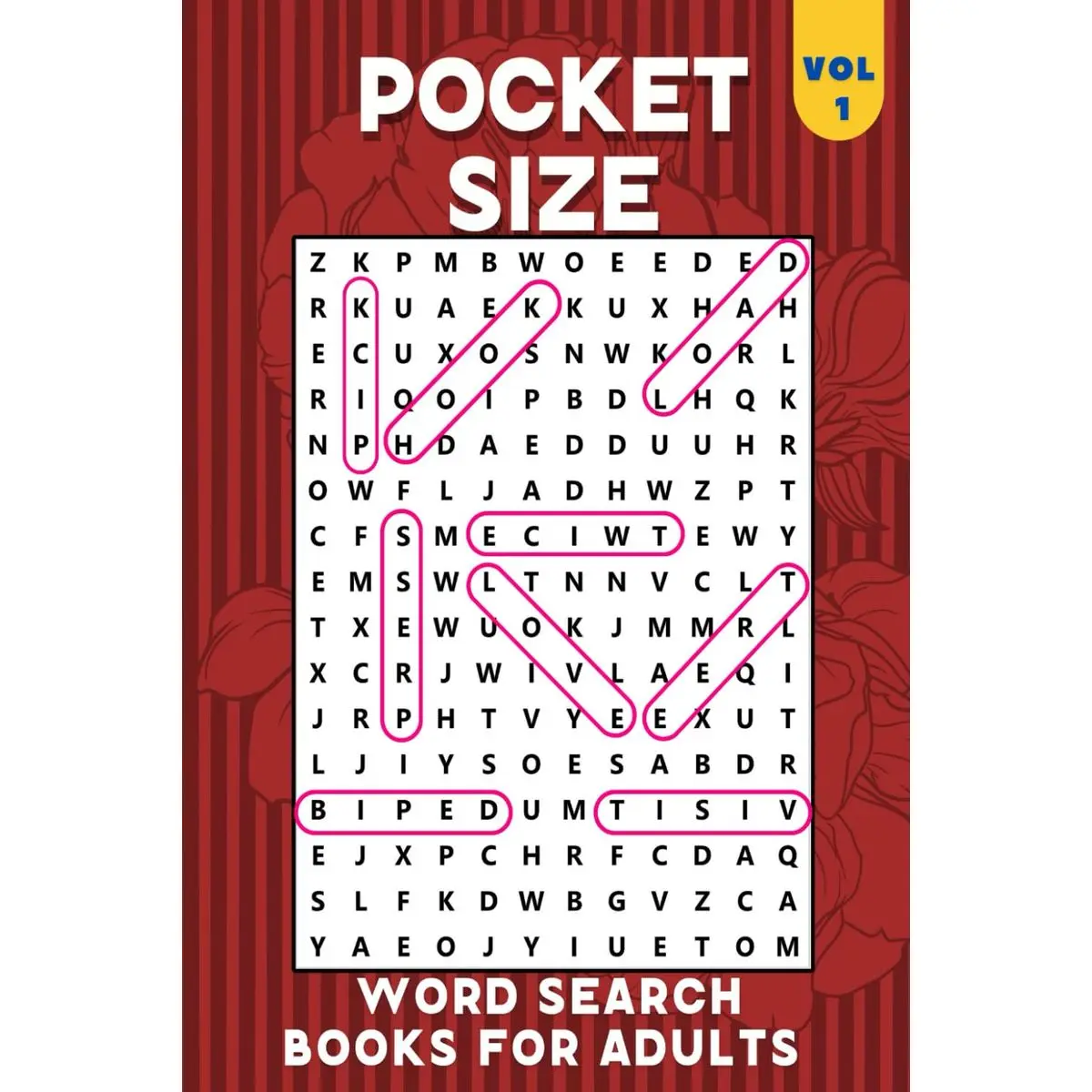 Pocket Size Word Search Books for Adults: 4x6, 102 Puzzles Large font- Easy,Small, Mini,Compact,Travel Size Word Search Puzzle Books for Adults & Kids. Paperback – December 6, 2023
