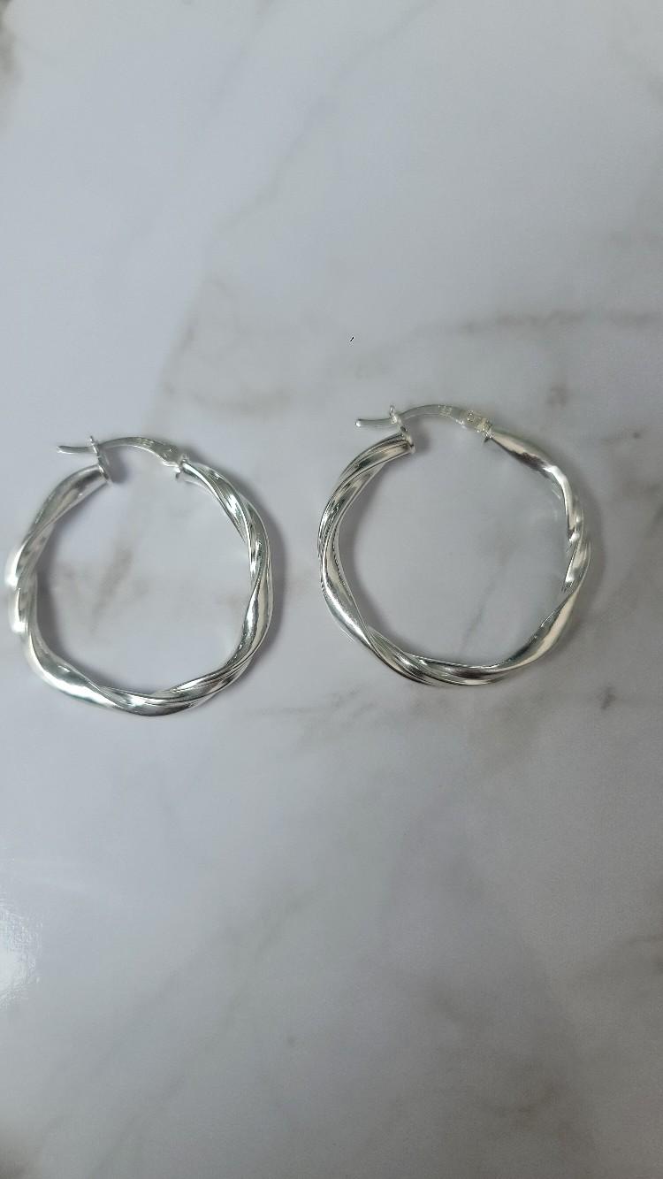 925 Sterling Silver Italy Brand New Earrings