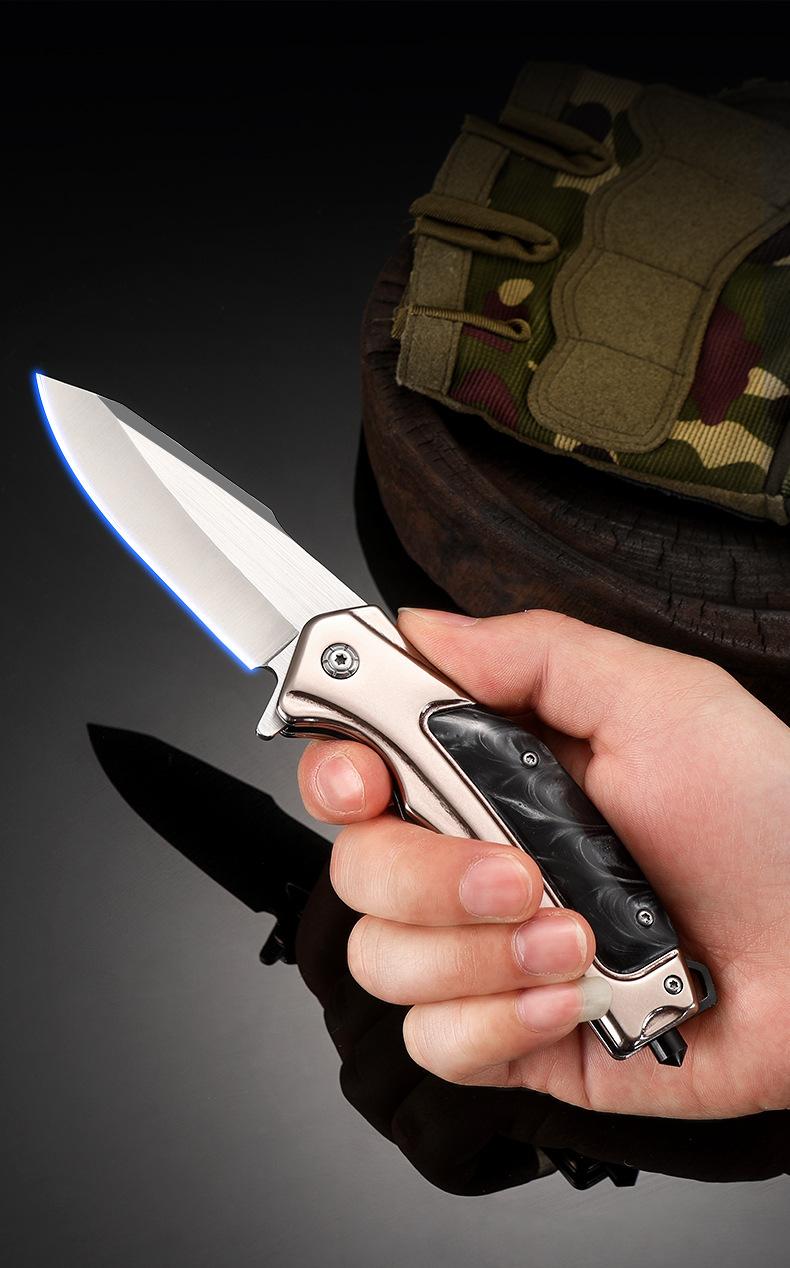 Top Rated Lightweight Foldable Utility Gear - Resin Handle Stainless Steel Tool, Trending EDC Pick for Camping Hiking Survival Trips, Ideal Gift for Outdoor Lovers & Adventure Seekers