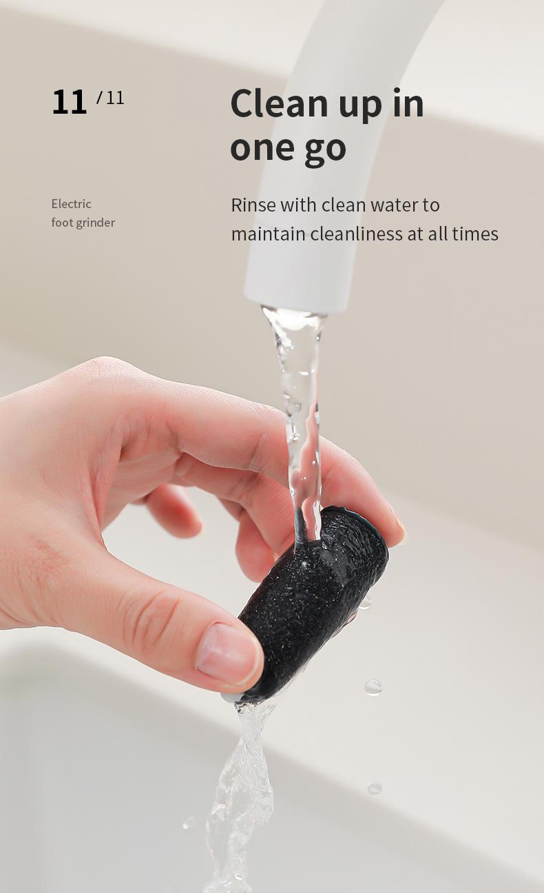 Electric Feet Callus Remover,Portable Electronic Foot File Pedicure Tools,Waterproof Foot Scrubber File,Pedi Foot Care for Dead,Hard Cracked Dry Skin Manicure Nail Nail Care Cutics Nail Art