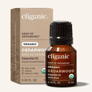 Organic Cedarwood Essential Oil for Aromatherapy and Wellness - Healthcare Healthy Therapeutic