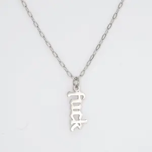 Fuck Necklace (Silver)