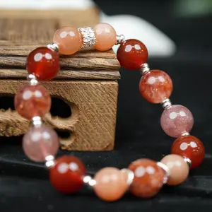 LUMAWU Five-Elements Fire Bracelet | Vitality Awakening & Passion Crystal （12mm）