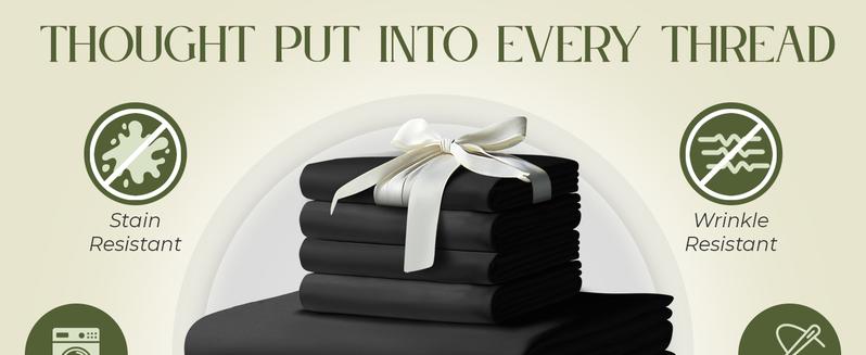 DECOLURE Bamboo Sheets 6pc Set 100% Viscose Ultra-Soft 17” Deep Pocket Double Stitching OEKO-Tex Certified Cooling Bedding for Hot Sleepers DECOLURE Bamboo Sheets 6pc Set 100% Viscose Ultra-Soft 17” Deep Pocket Double Stitching OEKO-Tex Certified Cooling Bedding for Hot Sleepers