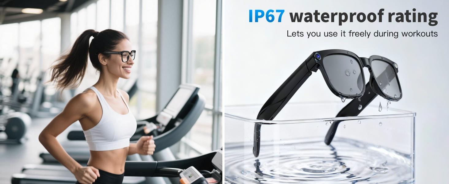 Smart AI Camera Glasses 8MP | Auto Photochromic UV Protection | Hands-Free Video Recording for Travel Hiking | 160+ Multilingual Real-Time Translation Smart AI Camera Glasses 8MP | Auto Photochromic UV Protection | Hands-Free Video Recording for Travel Hiking | 160+ Multilingual Real-Time Translation