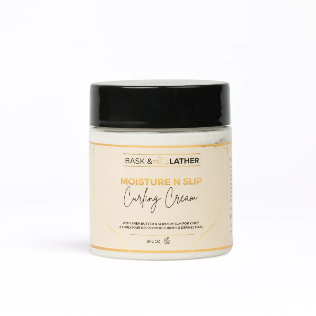 Moisture N Slip Curling Cream For Curly & Wavy Hair Coils