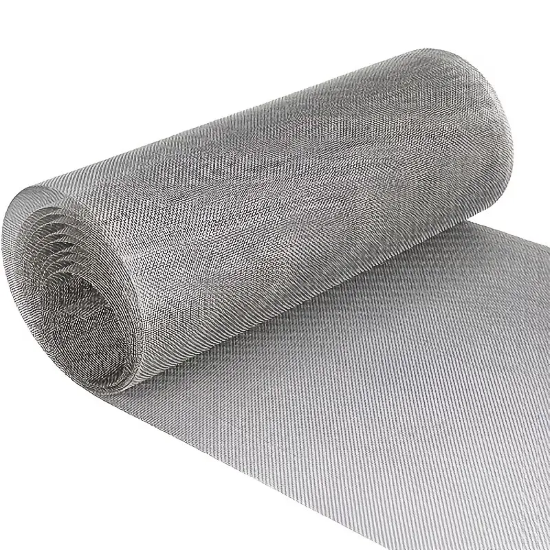 Stainless Steel Woven Wire Mesh, Durable, Size 30 X 89.99 Cm, Suitable for Window Screens, Mosquito Insect Prevention, Easy Cutting and Installation, Window Mounted, Hardware
