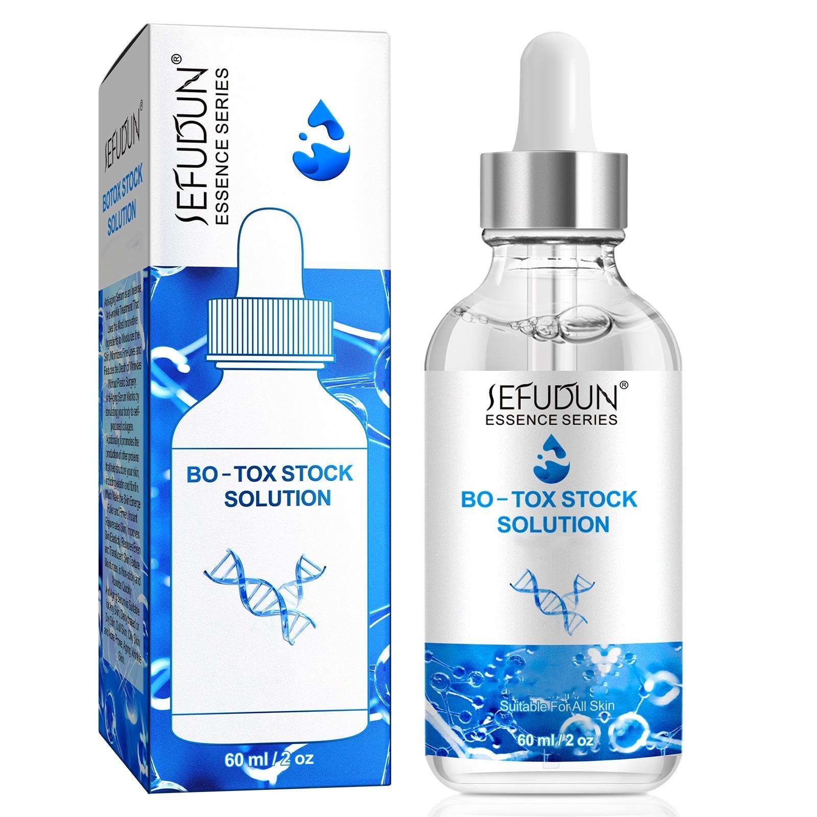 Sefudun Bo-tox Serum, Bo-tox Stock Solution Serum Serum for Skin Collagen Improvement, Skincare, Comfort  (1 Fl Oz/ 30ml) Springtok