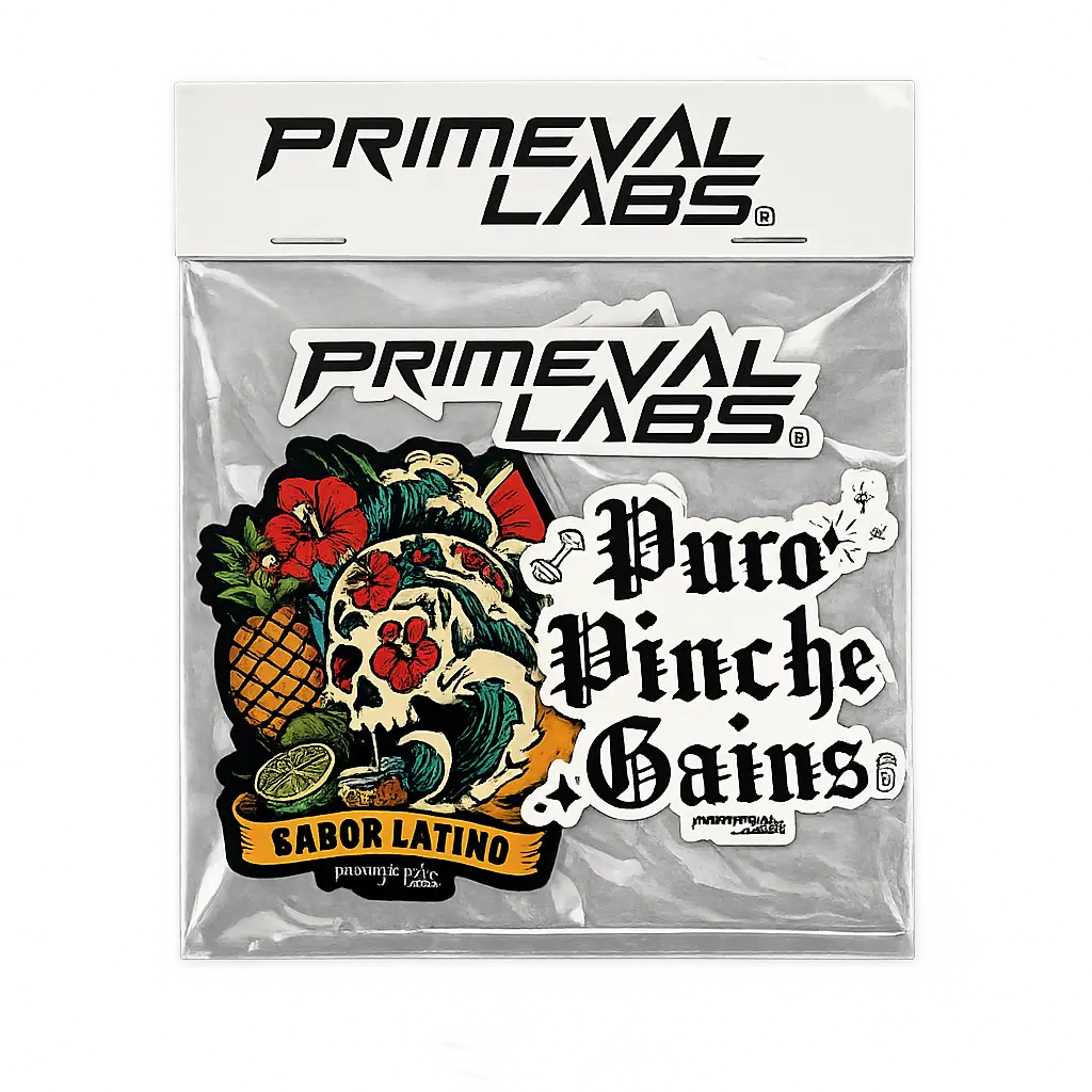 Primeval Labs Sticker Pack - 3 Stickers Per Pack