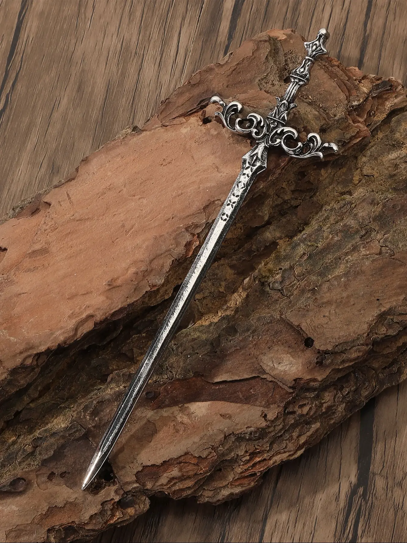 Nordic Retro Wave Rune Sword Hair Stick, Hairpin, Hair Clip, Clips For Hair, Trendy Fashion Hair Accessory, Nordic Norway Style, Party Jewelry, Valentine's Day Gift