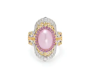 Dallas Prince Pink Mabe Pearl Ring