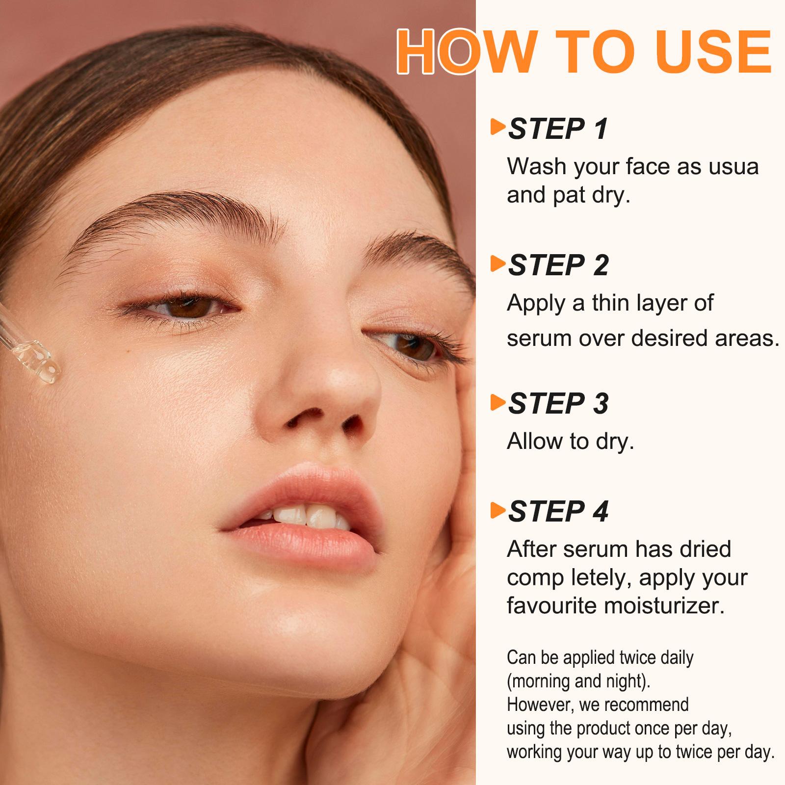 ELBBUB Facial Serum 3 Pack for All Skin Types - Moisturizing Skincare