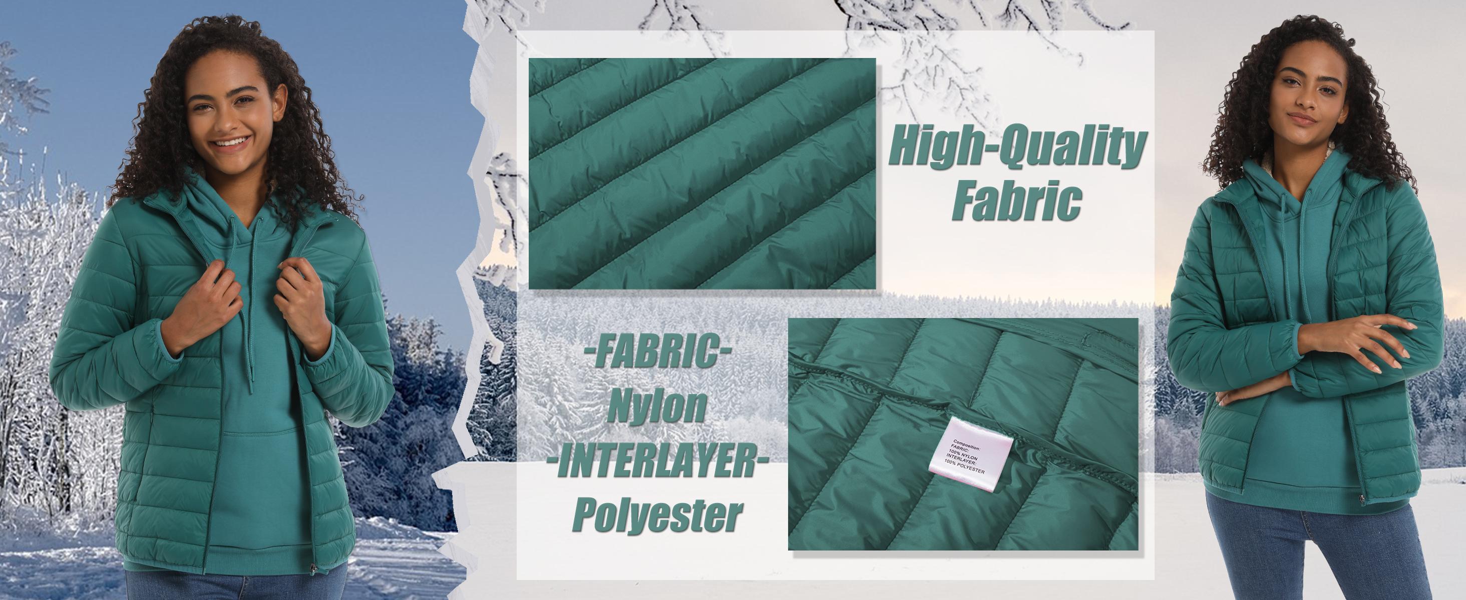 Cavva Women's Puffer Jacket Lightweight Quilted Padded 4 Pockets Zip-up Stand-collar Winter Fleece Coat Cavva Women's Puffer Jacket Lightweight Quilted Padded 4 Pockets Zip-up Stand-collar Winter Fleece Coat