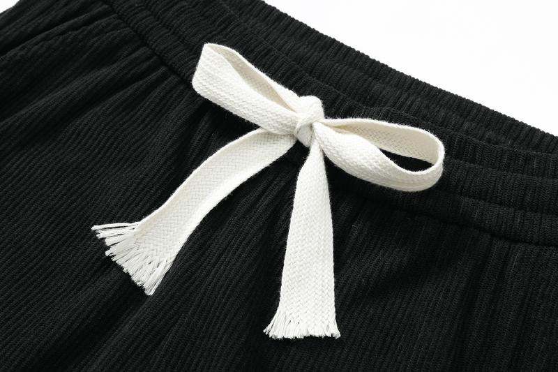 Men's Everyday Casual Pants - Simple Drawstring Loose Fit Letter Patchwork Straight Leg Comfortable & Versatile for Daily Commuter Men's Everyday Casual Pants - Simple Drawstring Loose Fit Letter Patchwork Straight Leg Comfortable & Versatile for Daily Commuter