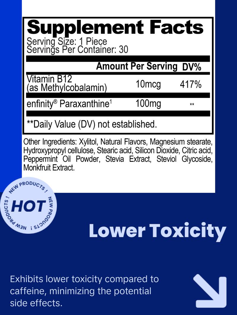 Focus Bites -  Energy and Focus Supplement with enfinity paraxanthine