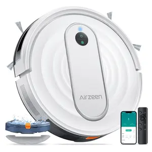 3 in 1 Robot Vacuum Cleaner Evol 3, Super-Thin, Powerful Suction, Quiet, Self-Charging Robotic Vacuum Cleaner, Cleans Hard Floors to Medium-Pile Carpets