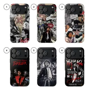 Michael Jackson Phone Case for iPhone For Samsung , Phone Accessories, Cute Phone Case, Fashion Case, Perfect Gift for HerHim, Phone Case for iPhone, Creative Dual Layer Case