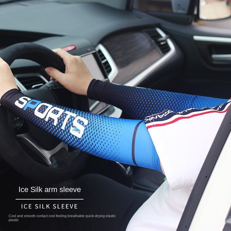 5 Pairs of UV-Blocking Arm Sleeves for Summer Heat，Stay Cool and Protected