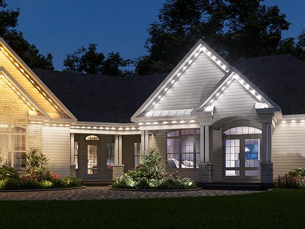 Linkind Smart Permanent Outdoor Lights 100ft RGBTW Christmas Lights 85 Scenes Modes IP67 Waterproof Alexa & Google Assistant Compatible for Daily Holiday Decorations