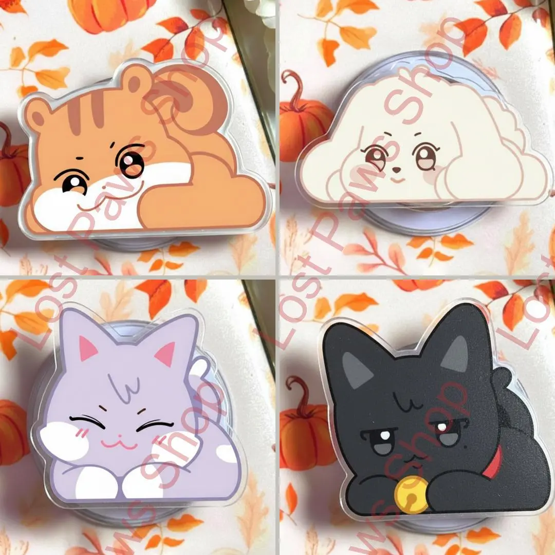 [Lost Paws Shop] K-Pop Pirate Crew Aesthetic Phone Grip – Magnetic Phone Holder for Fans