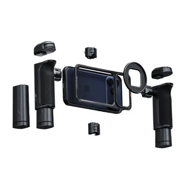 PGYTECH ProShot Camera Accessories Bundle - Mounting Adapter, PSSD Module, 67mm Filter Adapter Ring, Battery Module
