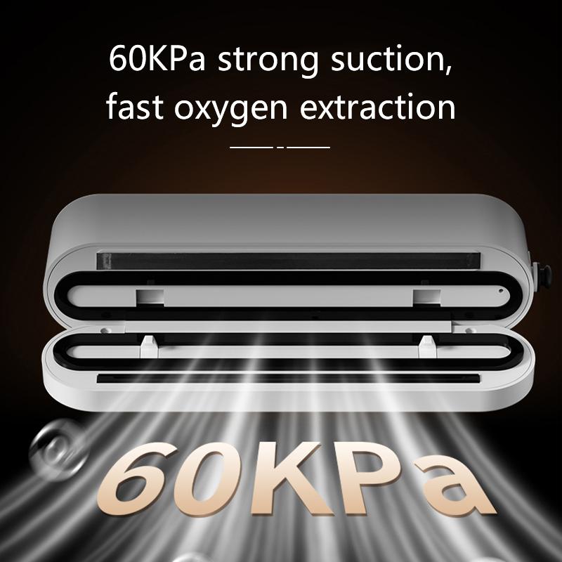 FaddishDeal Wireless Vacuum Sealer 5v 3-speed Durable Smart Multi-Function Food Sealing Storage Device，Air inflation Air Pump Mini Portable Handheld Plastic Sealer for Food Preservation and Storage Excellent Gifts for Christmas and New Year