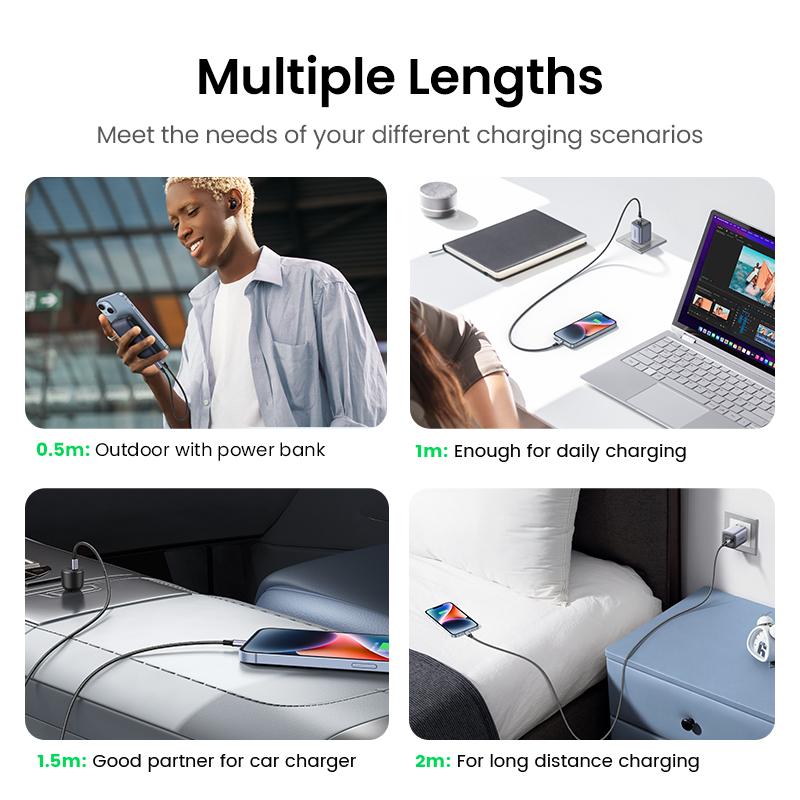 UGREEN USB C to Lightning Cable. MFi Certified. Charging & Data Cable. Compatible with iPhone 14/14 Pro/14 Pro Max, 13/12/11/X/XR/XS/8 Series, iPad -Deals for You,Labor Day Sale，TikTokShopBlackFriday ,TikTokShopHolidayHaul