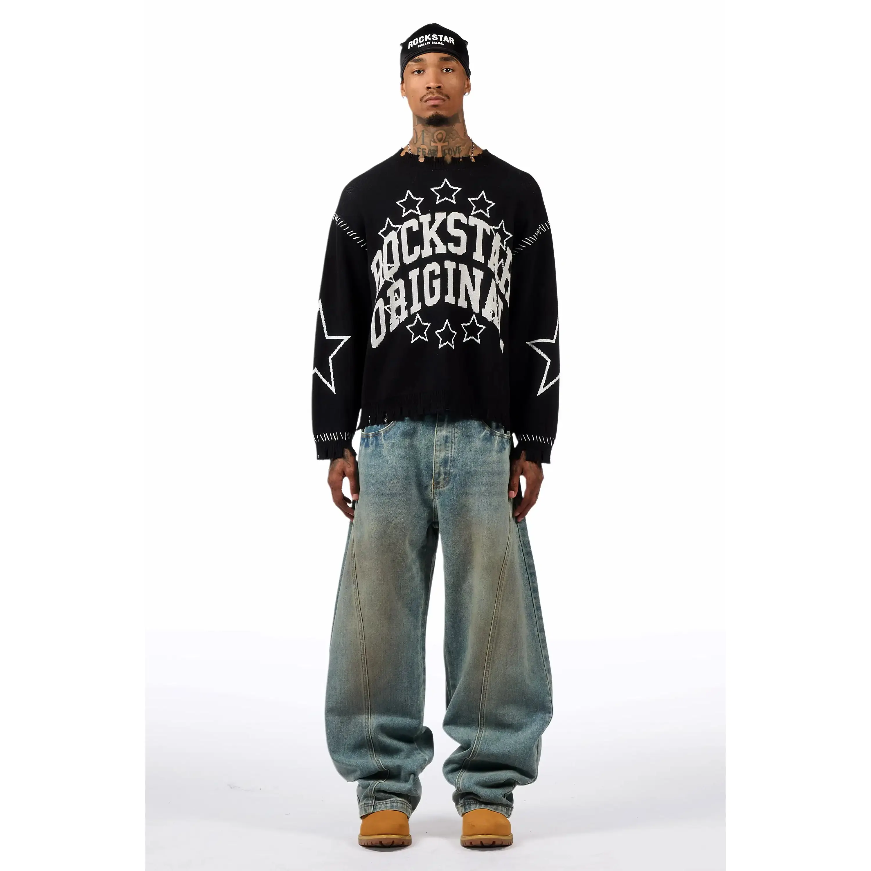 Malix Dirty Blue Barrel fit Jean