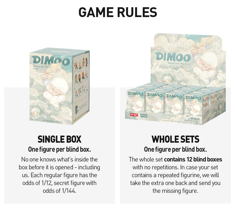 POP MART DIMOO Memories We Hold Series Figures
