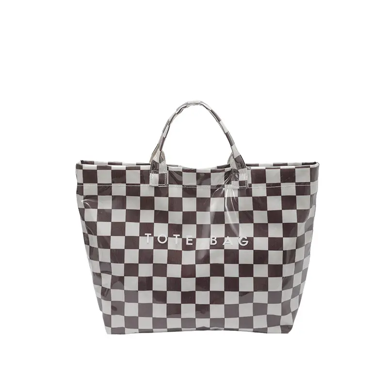 Chessboard pattern wine red