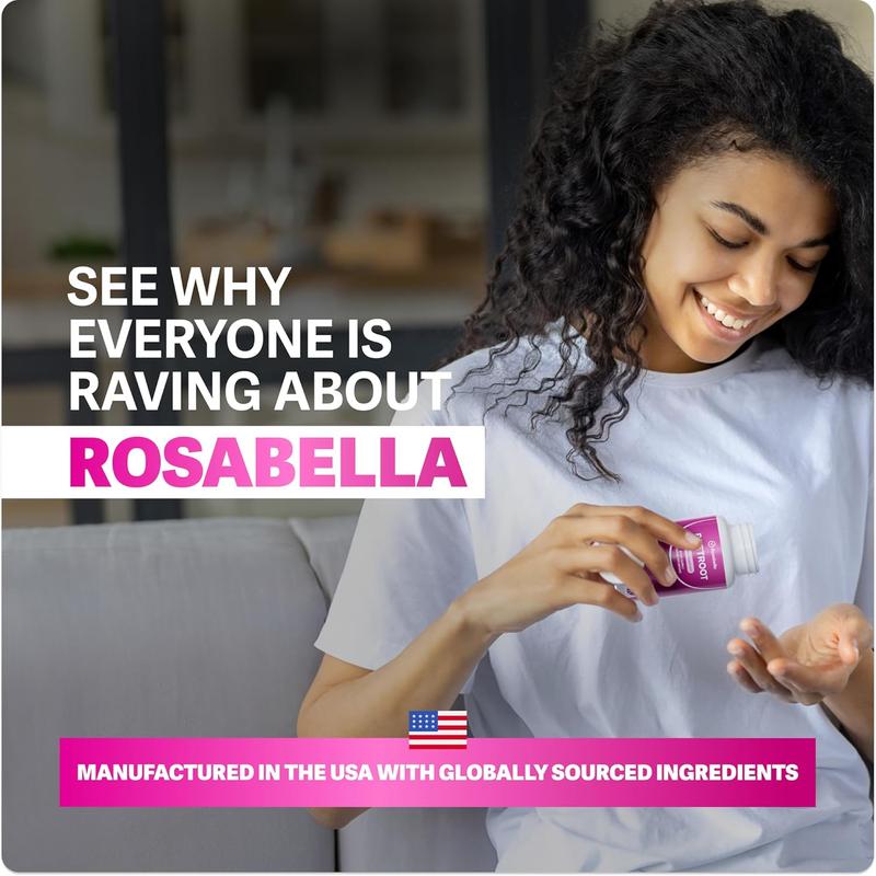 Rosabella Organic Beetroot Capsules -1300mg Beetroot Powder for Healthy Circulation and Vitality, Non GMO, Beetroot Supplement -60 capsules, 30 day supply