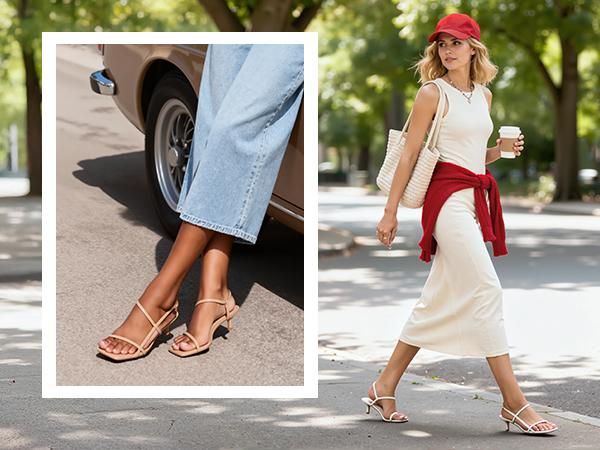 Dream Pairs Women’s Kitten Heels – Square-Toe Strappy Heeled Sandals, PU Cushion Insole, Anti-Slip, All-Day Comfort, Chic for Work-Date-Wedding Dream Pairs Women’s Kitten Heels – Square-Toe Strappy Heeled Sandals, PU Cushion Insole, Anti-Slip, All-Day Comfort, Chic for Work-Date-Wedding