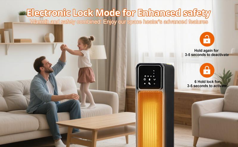 Space Heaters for Indoor Use,Heater Combo | PTC Electric Fireplace ...