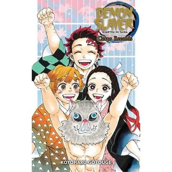Demon Slayer: Kimetsu No Yaiba - Corps Records Paperback by Koyoharu Gotouge, English, 0.75 lbs, 8" h x 5.1" l x 0.7" w, Never-Before-Printed Bonus Manga, for Fans of Demon Slayer