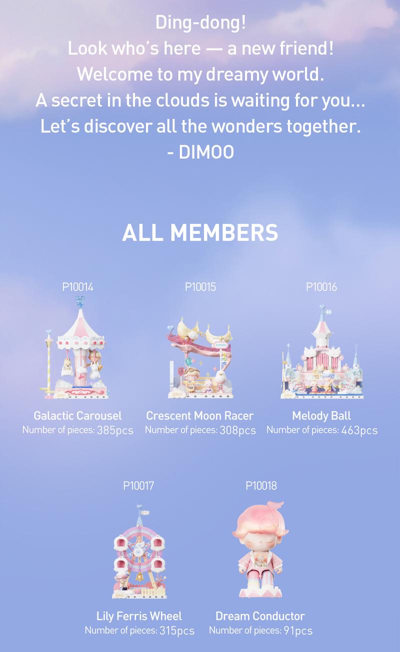 DIMOO Dream Melody Series Blocks