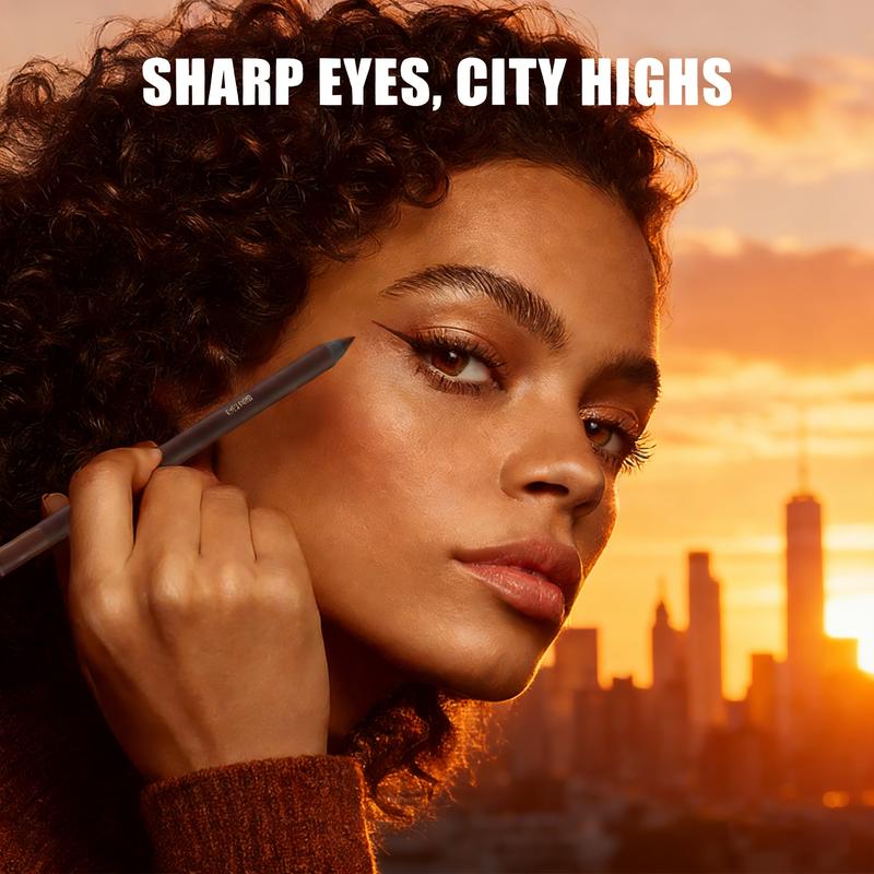 Waterproof Eyeliner Pencil - Long-lasting, Sweat-proof, Smudge-proof & Transfer-resistant - Cream Mousse Texture - Intensifies Eye Color - Doesn't Easily Flake or Clump