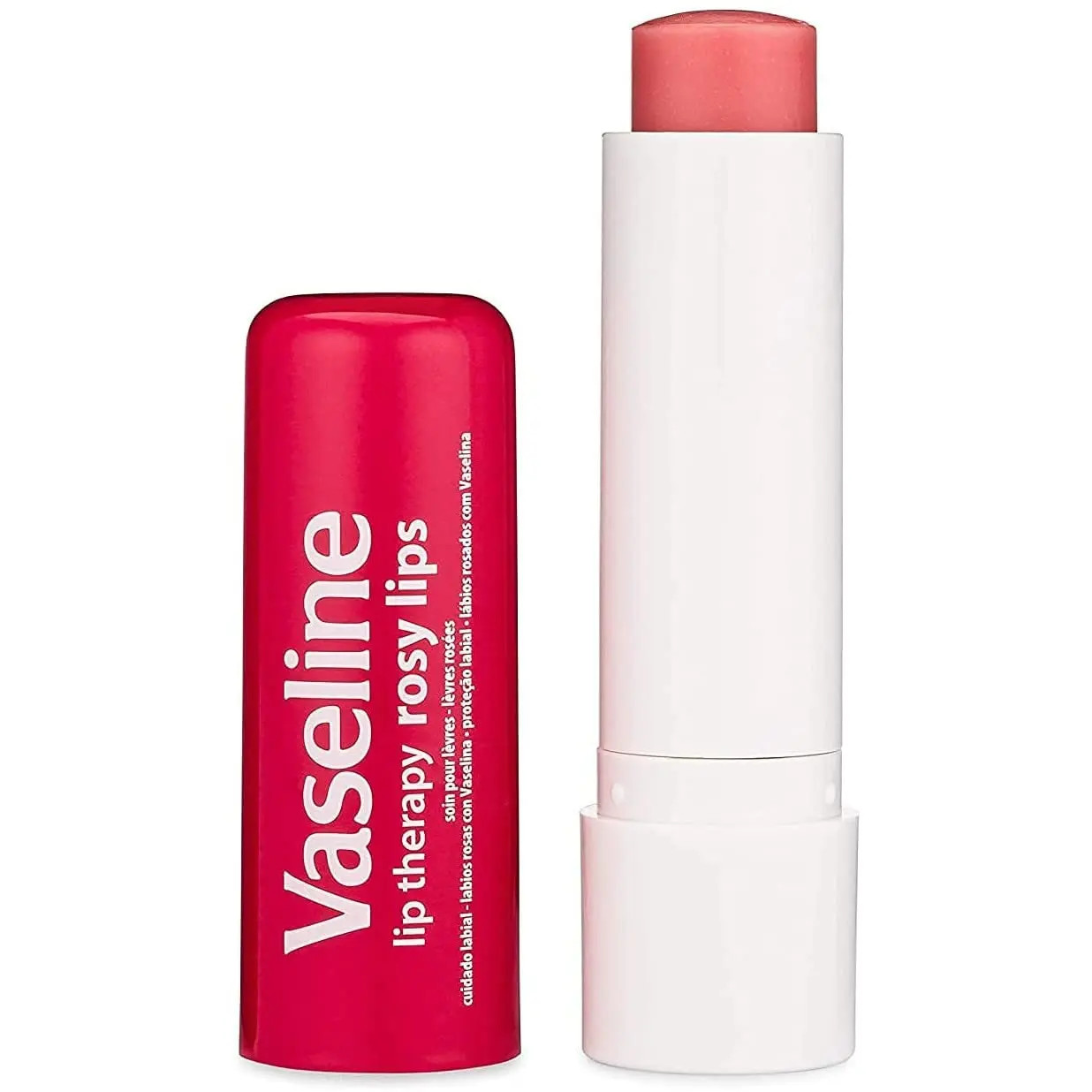 Vaseline Lip Therapy Stick - Compact, Nourishing, Oil-Infused, Non-Drying, Pocket-Sized Lip Treatment with Petroleum Jelly, 4.8g, Lip Balm, Balm