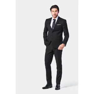 Classic Black 2 Button Suit