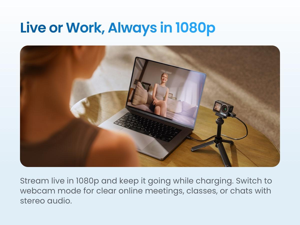 Xtra Edge Action Camera, 1/1.3" Sensor & 4K Cinematic Video, Hyper Stabilization, Waterproof Camera to 52 Ft, 3-Hour Battery, Universal Quick Mount, Vlogging Camera for Adventure Photography