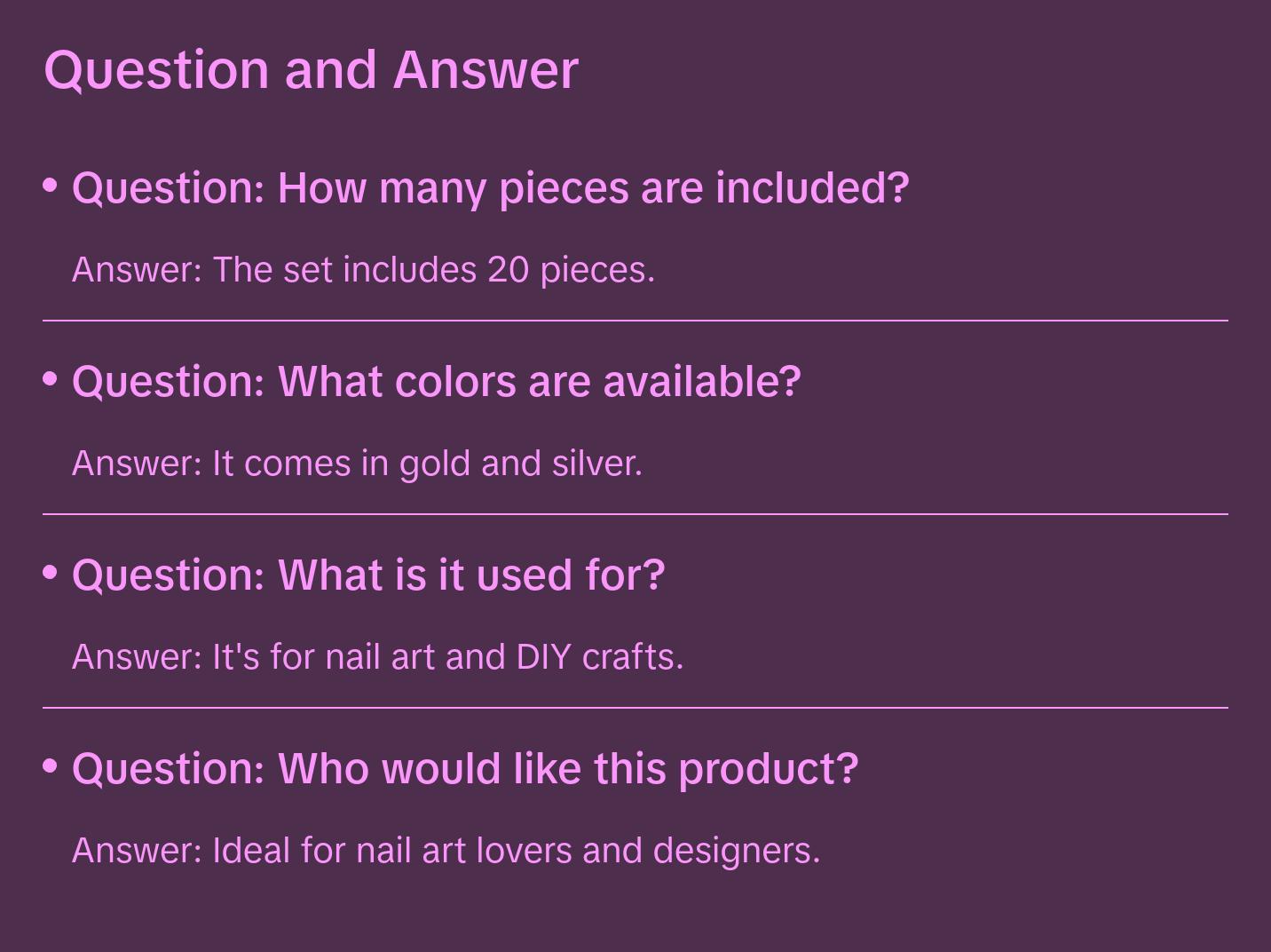 20pcs Braided Twist Knot Nail Studs