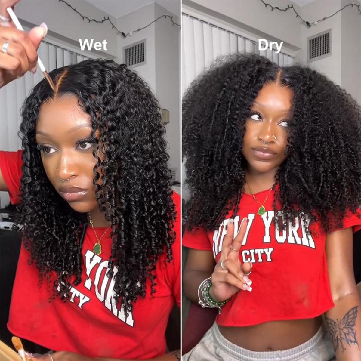 SuperNova Small Afro Curly 4*7 Lace Closure Glueless Wig Pre-Pluck, Pre-Bleached, Pre-Cut Lace SuperNova Small Afro Curly 4*7 Lace Closure Glueless Wig Pre-Pluck, Pre-Bleached, Pre-Cut Lace