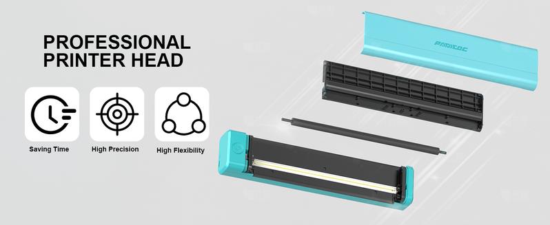 PADIEOE Wireless Bluetooth Tattoo Stencil Printer with 2000mAh Battery Portable Thermal Copier Machine Compatible with Smartphones & PC Cordless