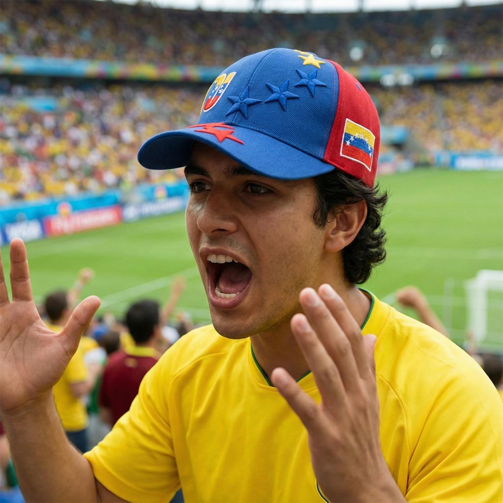 3D Embroidered Venezuelan Flag Baseball Cap| Adjustable Strap| Street Fashion Hat