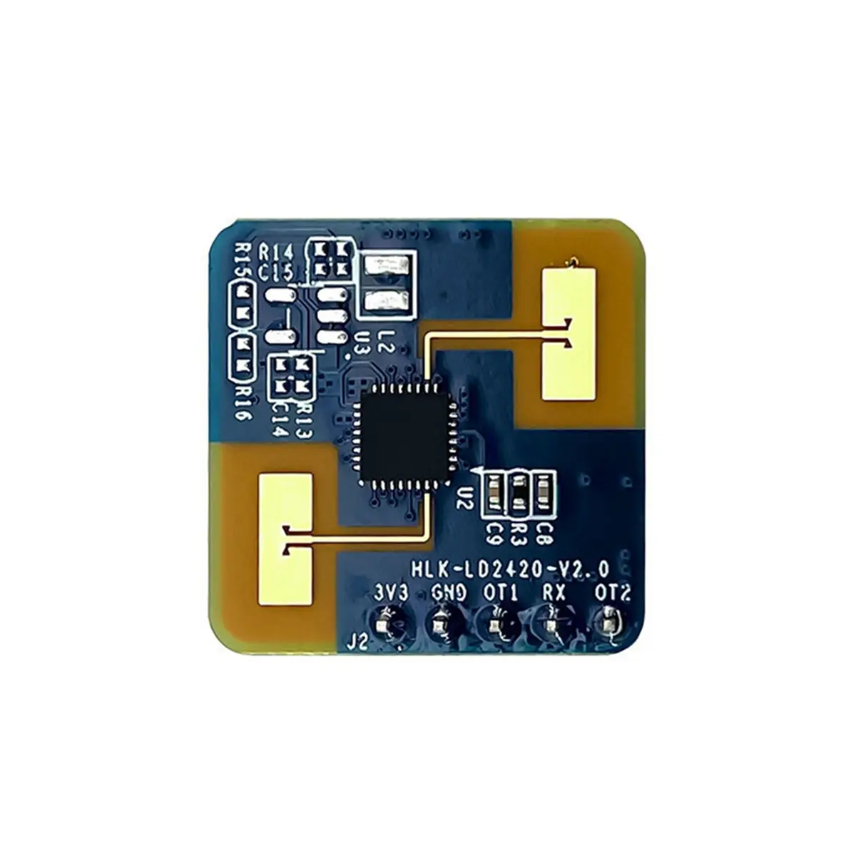 24G mmWave LD2420 Human Presence Radar Sensor Module, Automatic Wireless Motion Detection Accessory for Household Appliances, Automatic Sensor, Wireless Motion Sensor